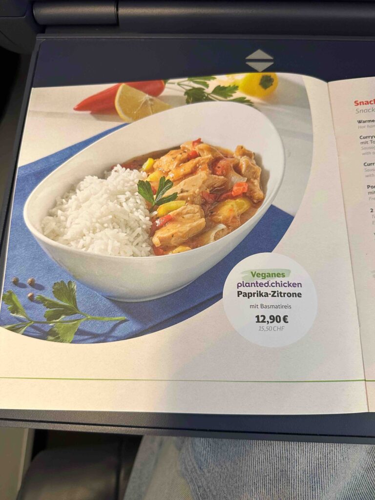 a book with a picture of food in it
