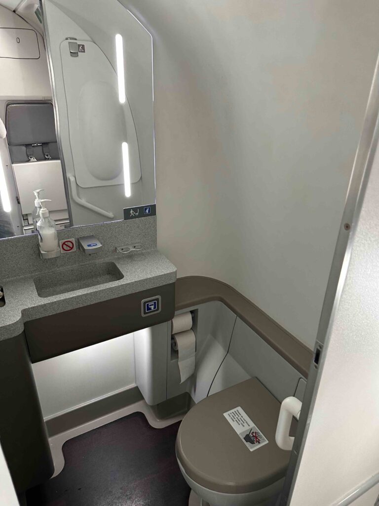 a bathroom with a sink and a toilet