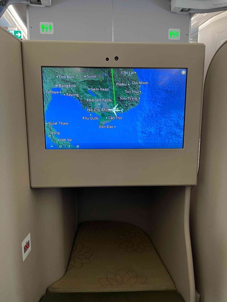 a screen on a plane