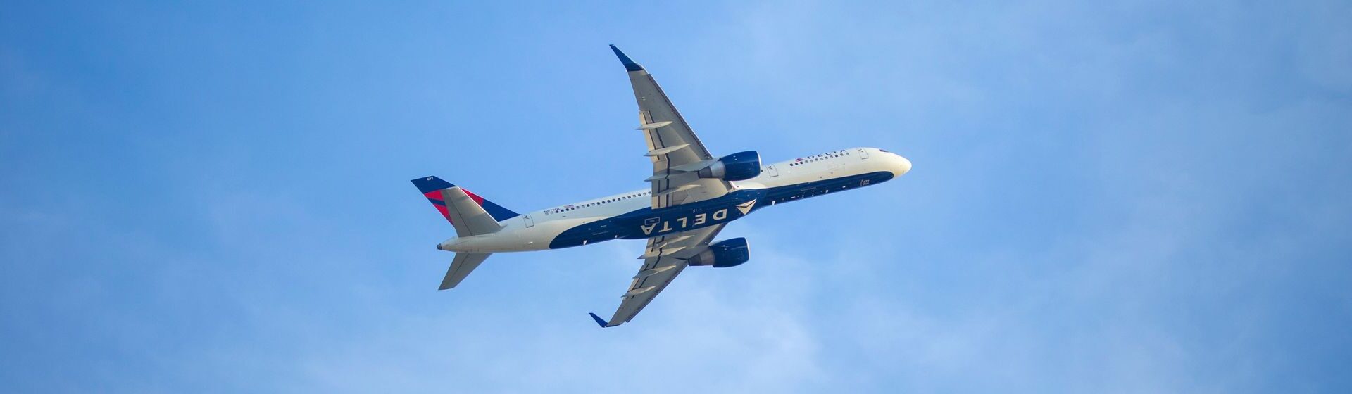 a plane flying in the sky