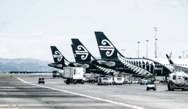 Air New Zealand planes