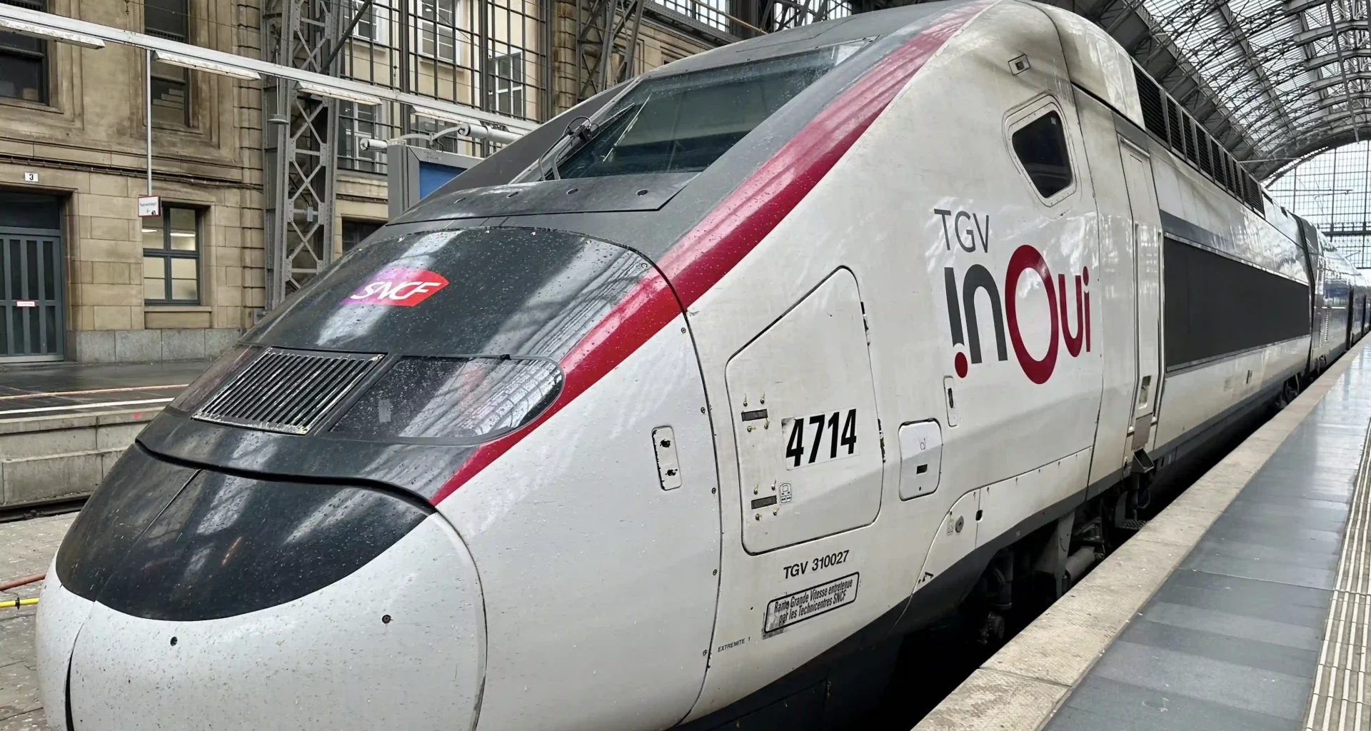 Review: TGV Duplex First Class (Frankfurt-Paris)