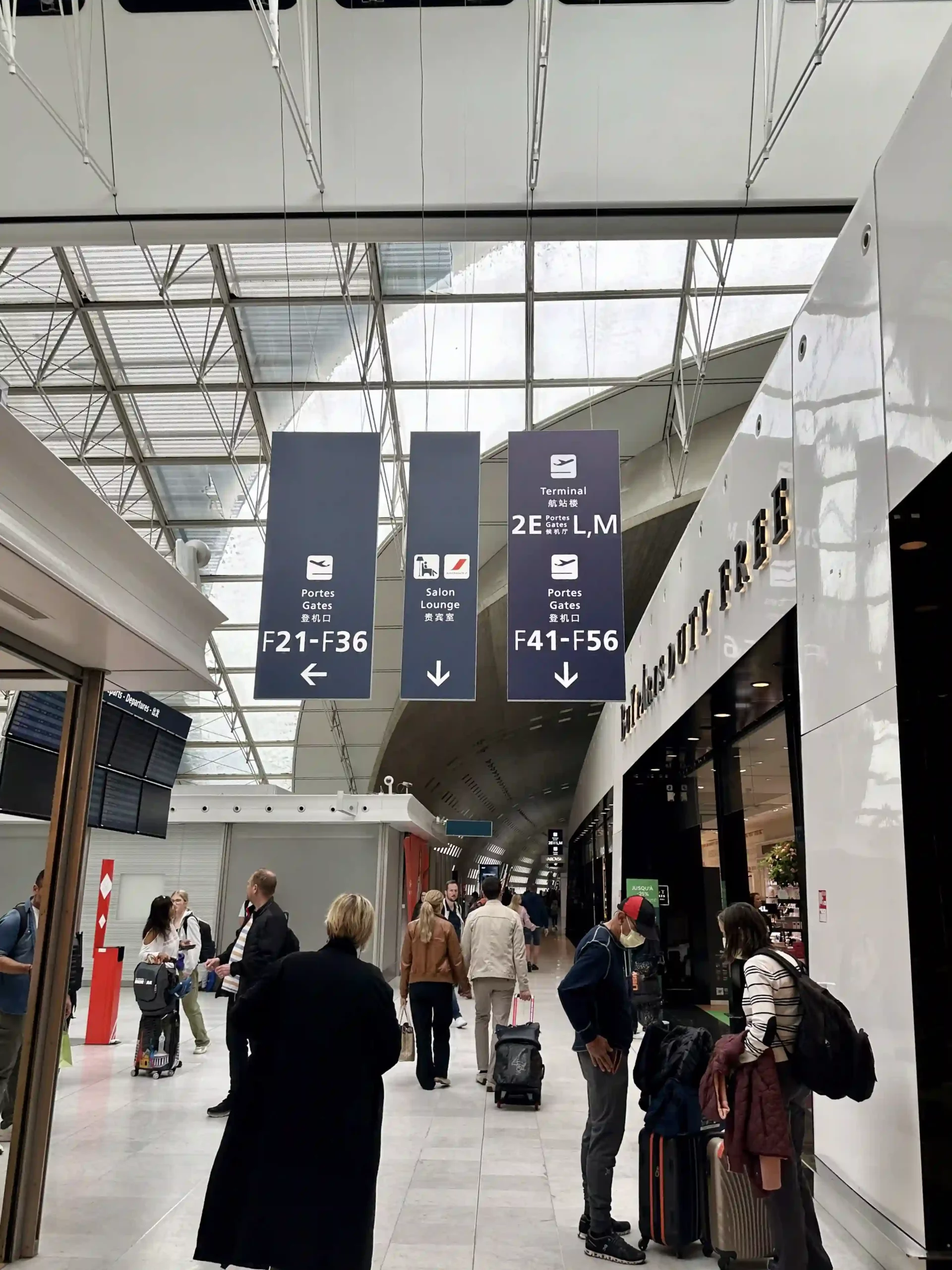 people walking in a terminal