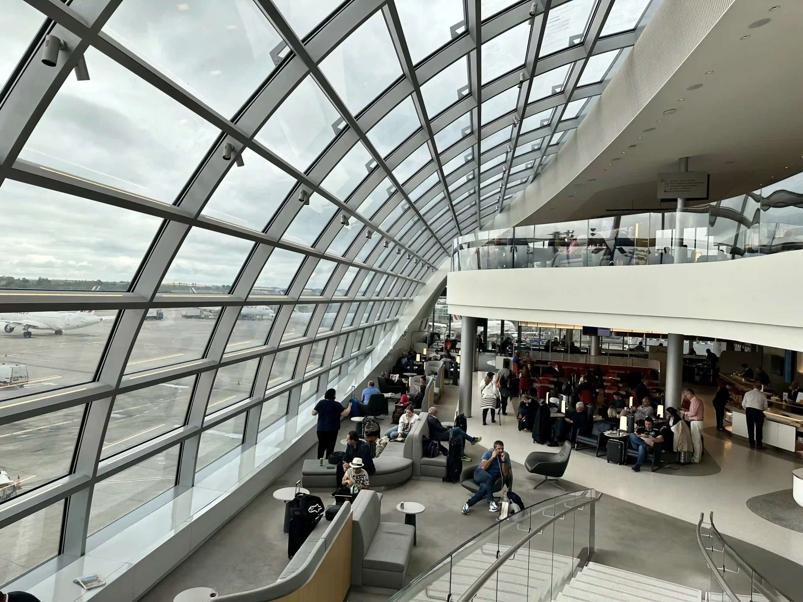 Review Air France Lounge Paris (Terminal 2F CDG)
