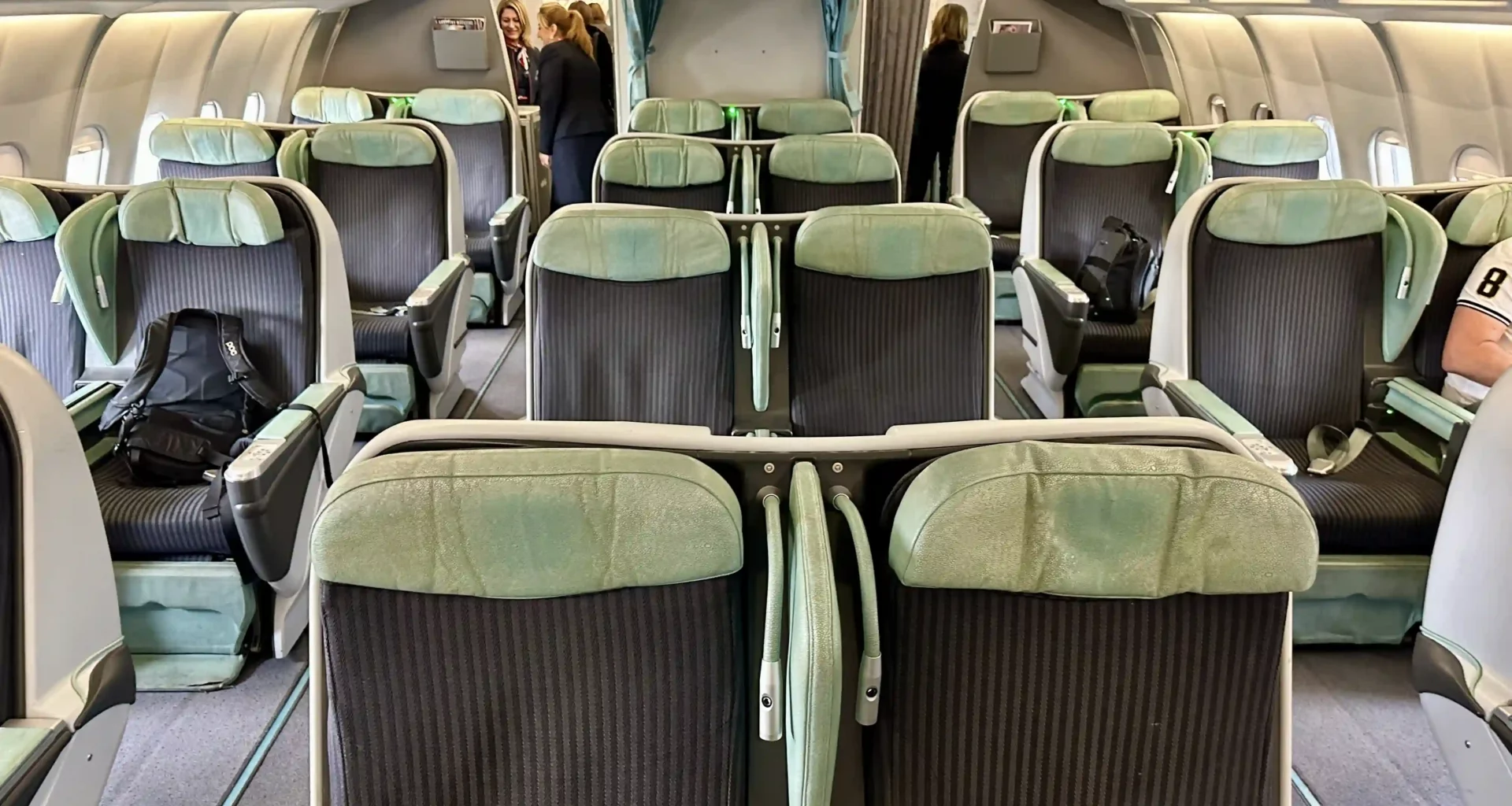 Tunisair A330 Business Class Cabin