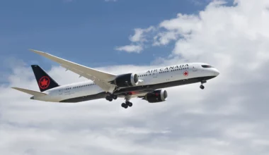 Air Canada plane