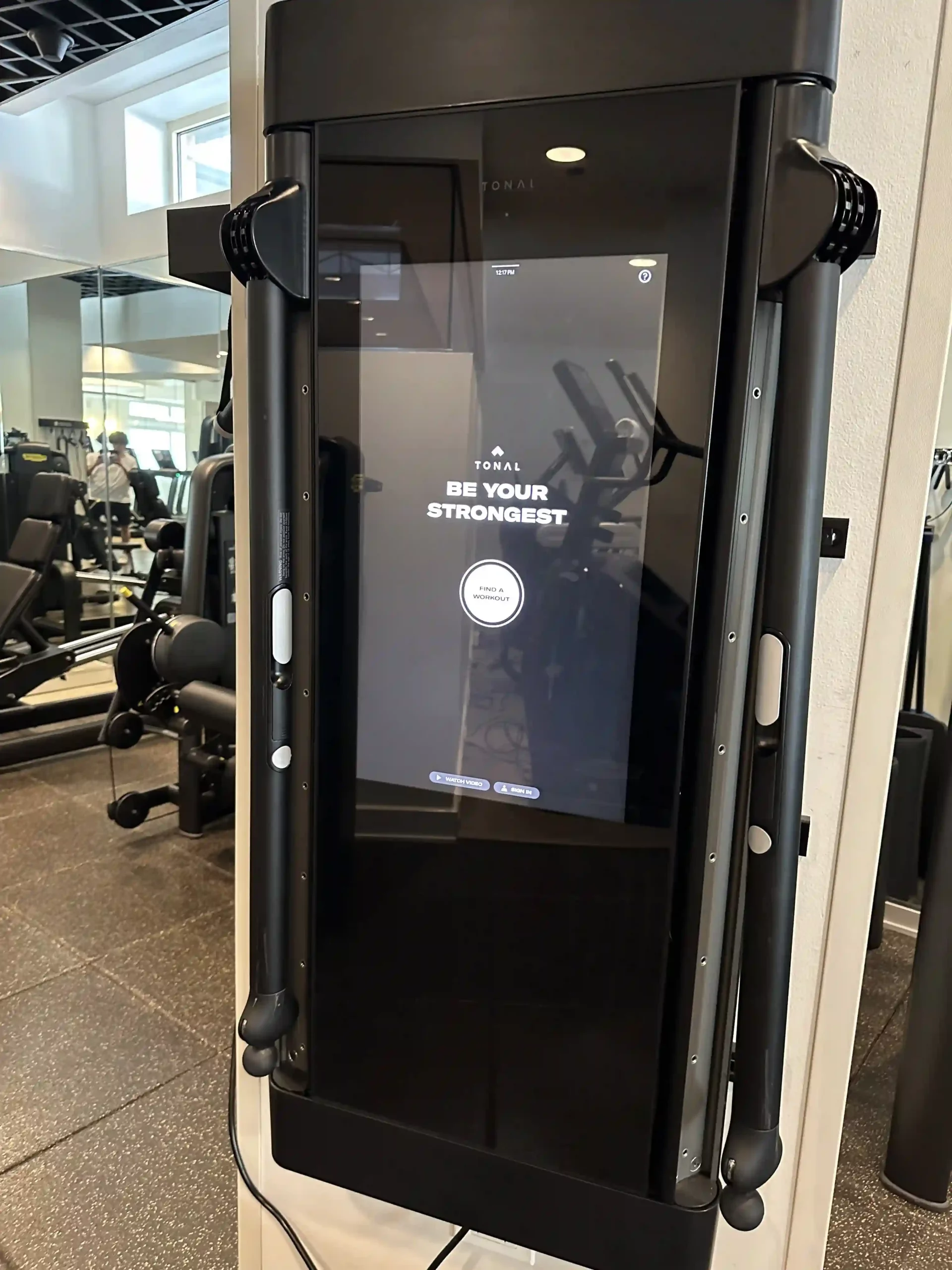 a machine in a gym