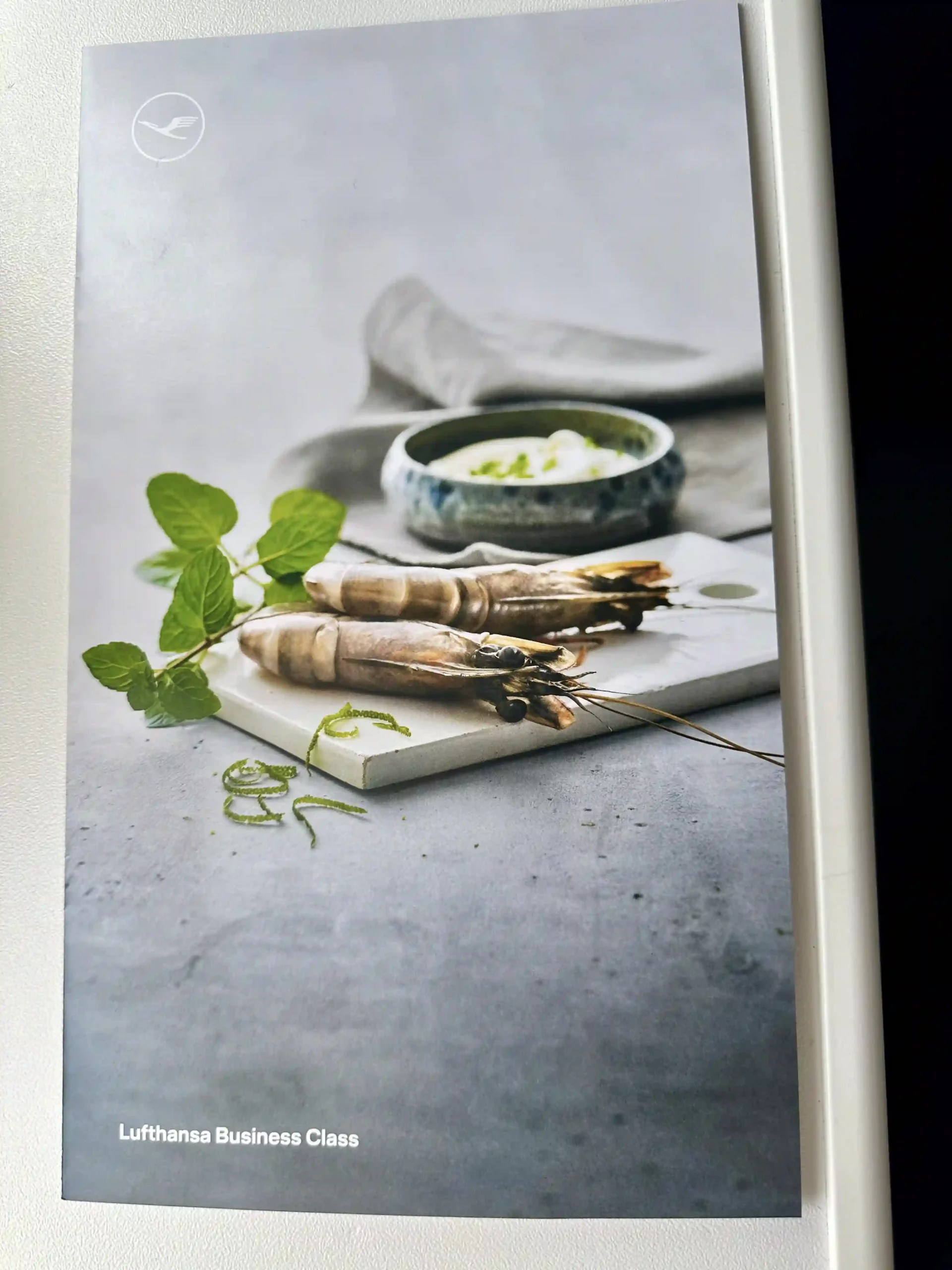 a book with a picture of food