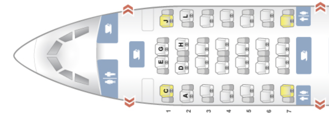 a diagram of a seat