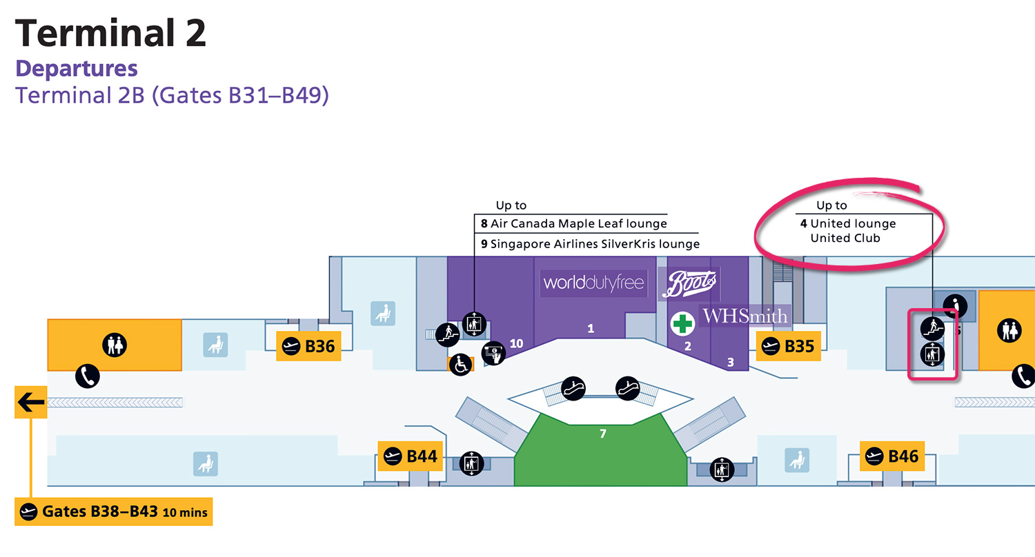 a map of a airport